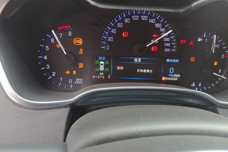 Used Cadillac SRX 2014 3.0L Elite Model Instrument Cluster
