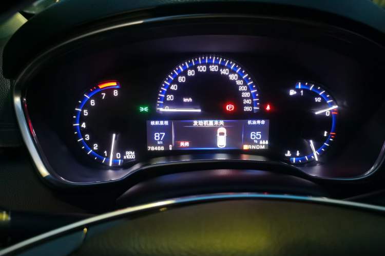 Used Cadillac SRX 2014 3.0L Elite Model Instrument Cluster