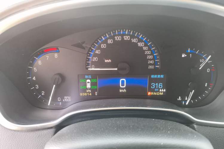 Used Cadillac SRX 2014 3.0L Comfort Model Instrument Cluster