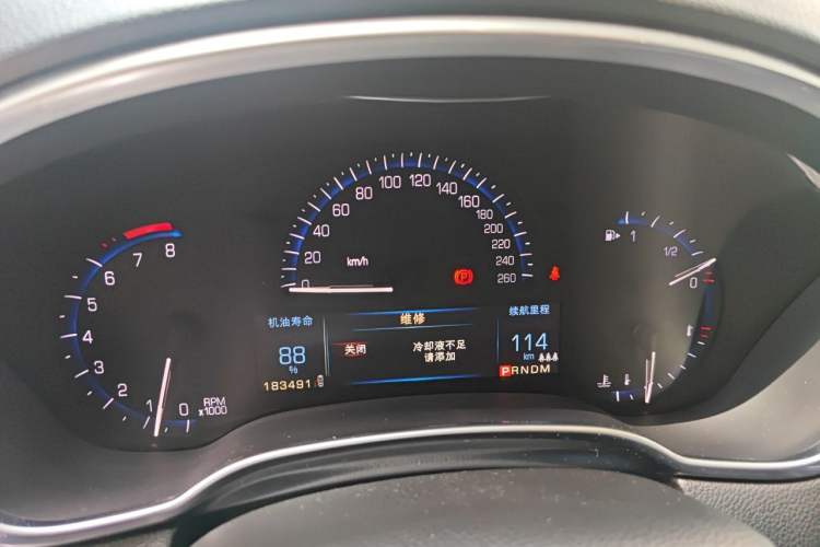 Used Cadillac SRX 2014 3.0L Leading Model Instrument Cluster