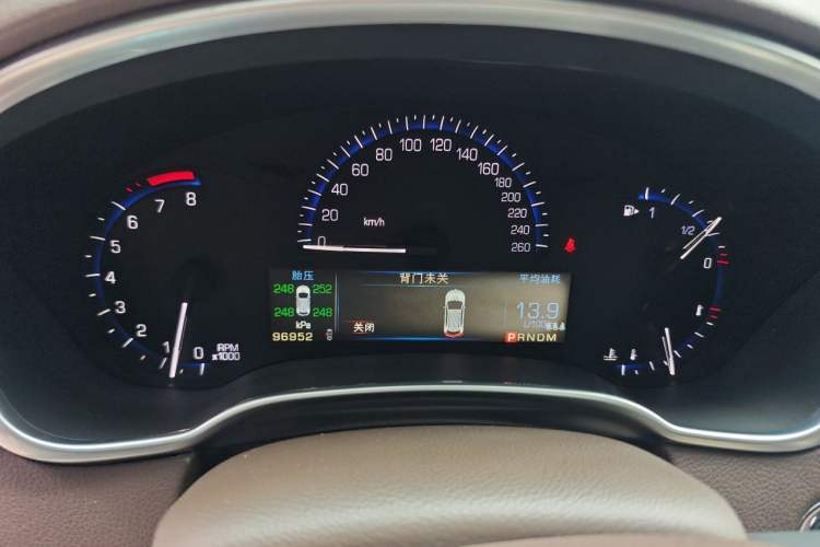 Used Cadillac SRX 2014 3.0L Elite Model Instrument Cluster