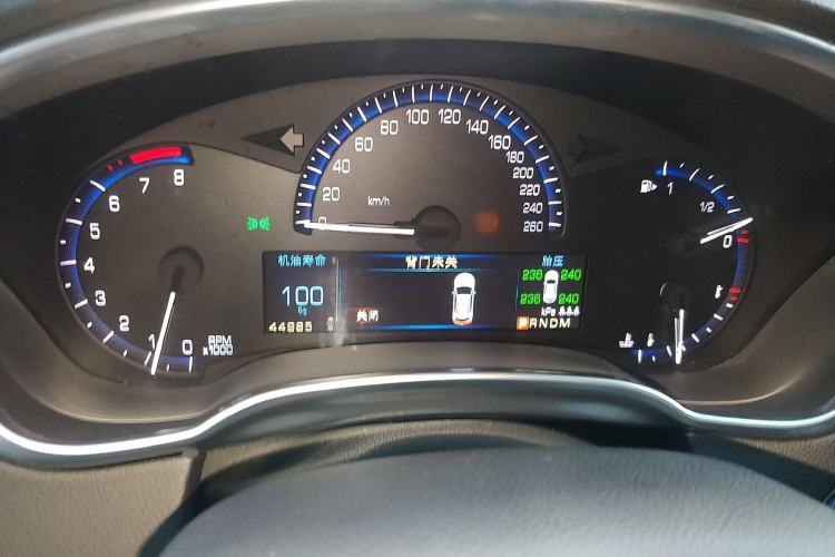 Used Cadillac SRX 2014 3.0L Luxury Model Instrument Cluster