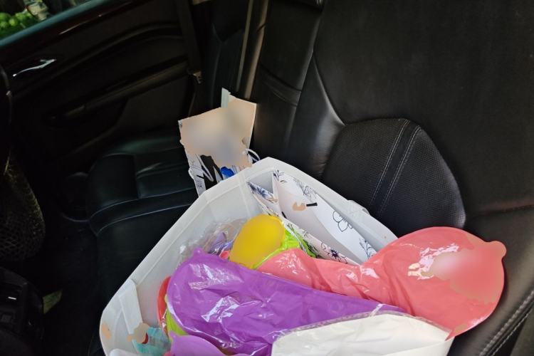 Used Cadillac SRX 2014 3.0L Elite Model Left Rear Seat