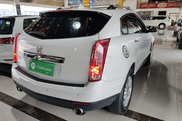 Used Cadillac SRX 2014 3.0L Elite Model Rear Right 45 Deg