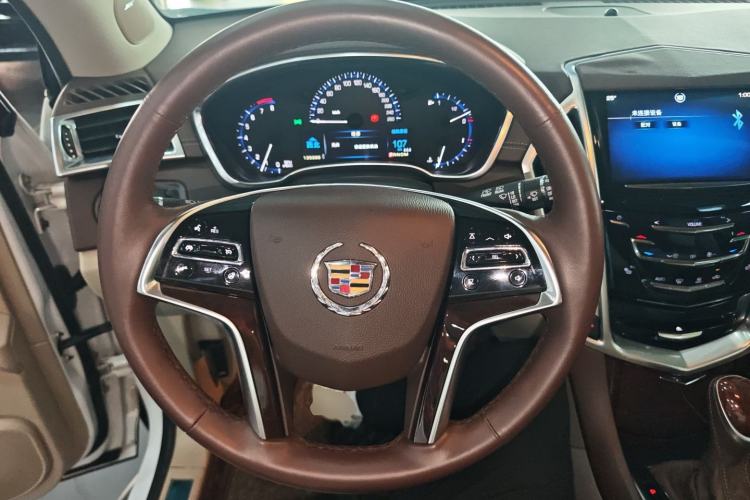 Used Cadillac SRX 2014 3.0L Elite Model Steering Wheel