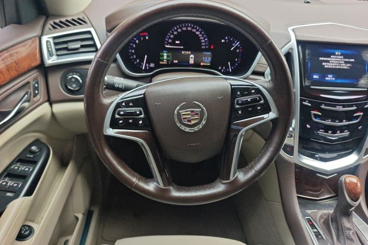 Used Cadillac SRX 2014 3.0L Elite Model Steering Wheel