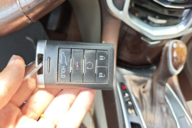 Used Cadillac SRX 2014 3.0L Elite Model Vehicle Key