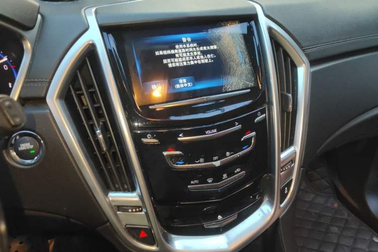 Used Cadillac SRX 2015 3.0L Comfort Version Audio And AC Panel
