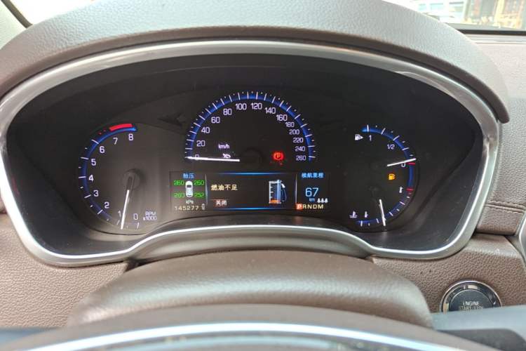 Used Cadillac SRX 2015 3.0L Luxury Model Instrument Cluster