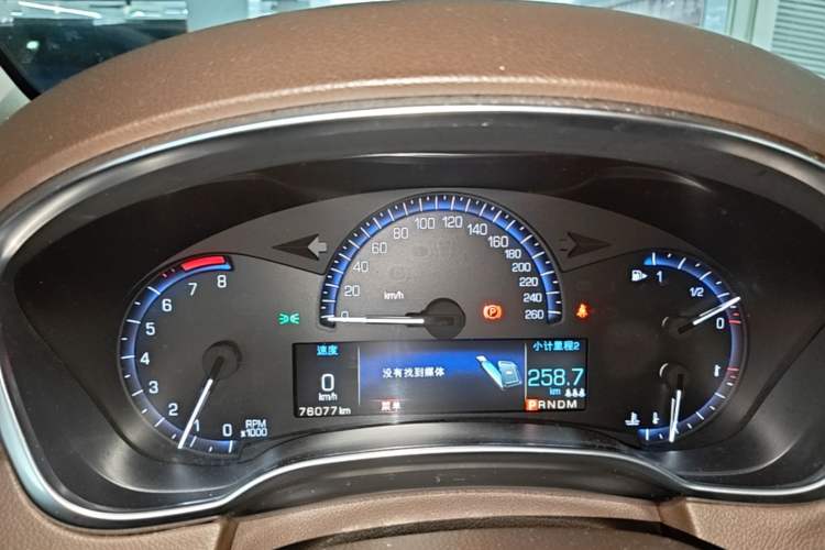 Used Cadillac SRX 2015 3.0L Elite Model Instrument Cluster