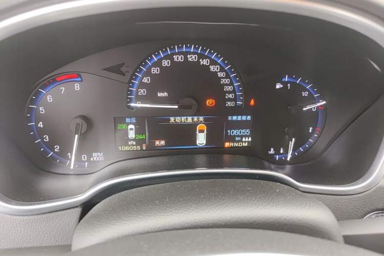 Used Cadillac SRX 2015 3.0L Elite Model Instrument Cluster