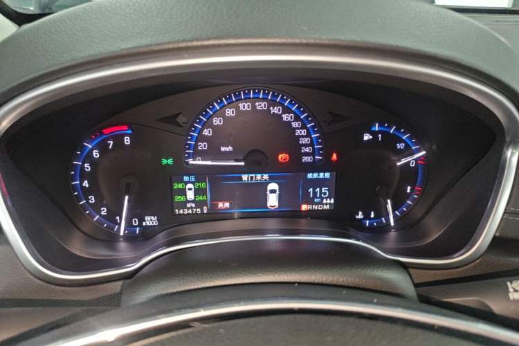 Used Cadillac SRX 2015 3.0L Elite Model Instrument Cluster