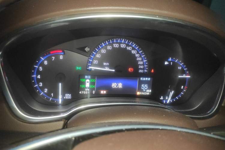 Used Cadillac SRX 2015 3.0L Elite Model Instrument Cluster