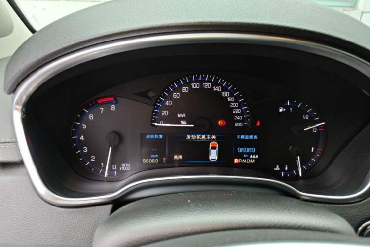 Used Cadillac SRX 2015 3.0L Elite Model Instrument Cluster