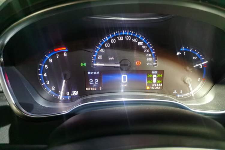Used Cadillac SRX 2015 3.0L Elite Model Instrument Cluster