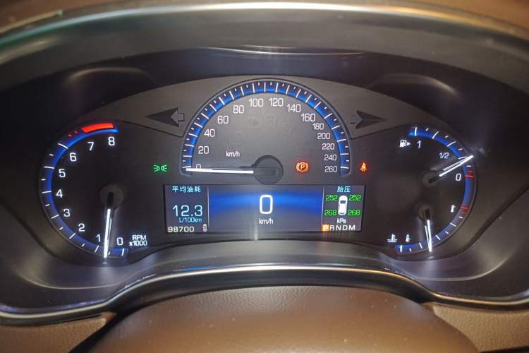 Used Cadillac SRX 2015 3.0L Elite Model Instrument Cluster