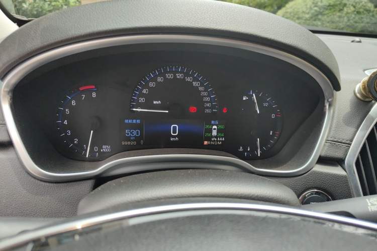 Used Cadillac SRX 2015 3.0L Elite Model Instrument Cluster