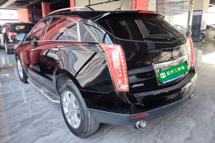 Used Cadillac SRX 2015 3.0L Elite Model Rear Left 45 Deg