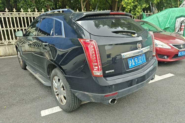Used Cadillac SRX 2015 3.0L Elite Model Rear Left 45 Deg
