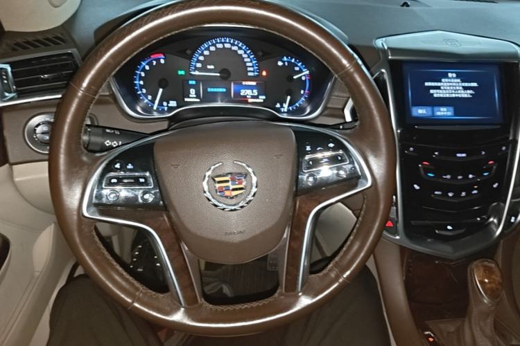 Used Cadillac SRX 2015 3.0L Elite Model Steering Wheel