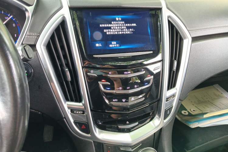 Used Cadillac SRX 2015 3.0L Comfort Version Audio And AC Panel
