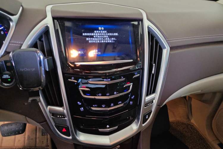 Used Cadillac SRX 2015 3.0L Flagship Model Audio And AC Panel