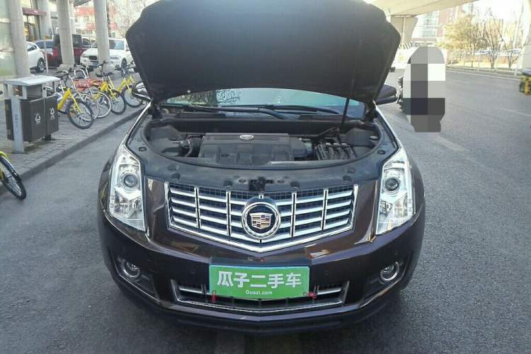 Used Cadillac SRX 2015 3.0L Elite Model Engine Bay