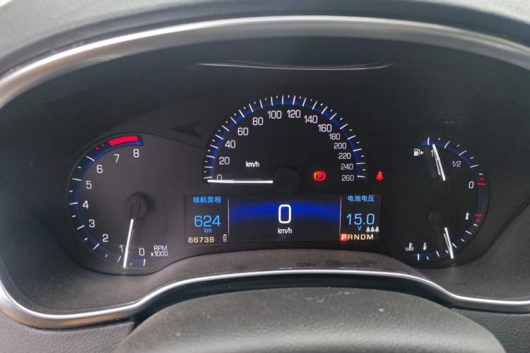 Used Cadillac SRX 2015 3.0L Elite Model Instrument Cluster