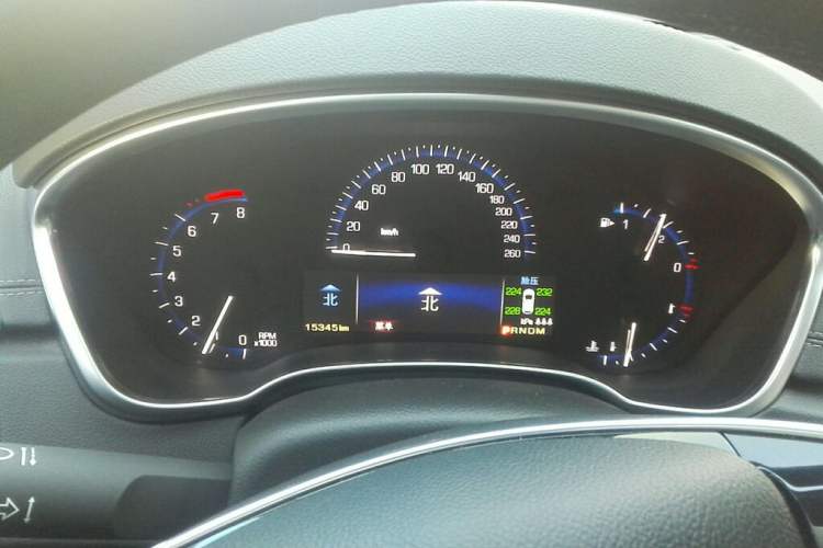Used Cadillac SRX 2015 3.0L Elite Model Instrument Cluster