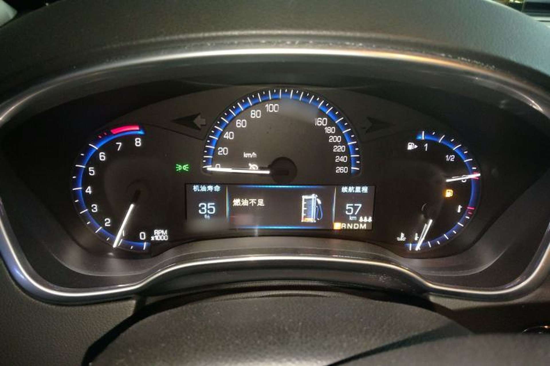 Used Cadillac SRX 2015 3.0L Comfort Version Instrument Cluster