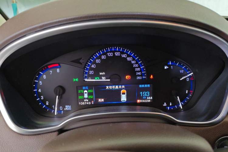 Used Cadillac SRX 2015 3.0L Flagship Model Instrument Cluster