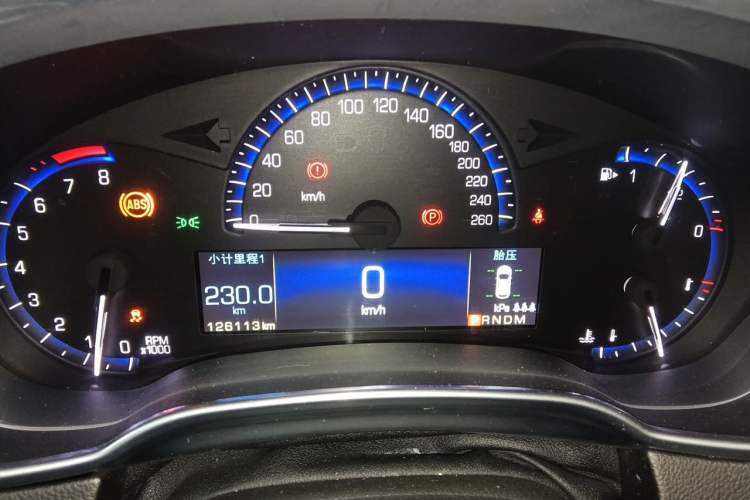 Used Cadillac SRX 2015 3.0L Elite Model Instrument Cluster