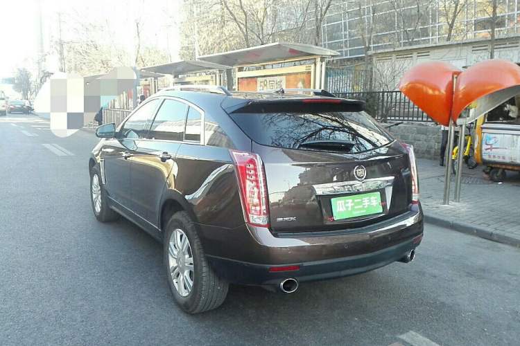 Used Cadillac SRX 2015 3.0L Elite Model Rear Left 45 Deg