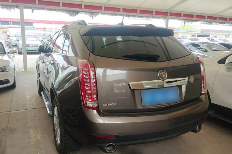 Used Cadillac SRX 2015 3.0L Elite Model Rear Left 45 Deg