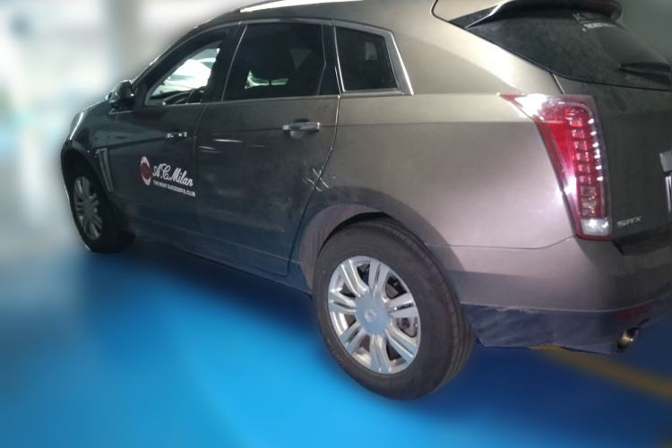 Used Cadillac SRX 2015 3.0L Elite Model Rear Left 45 Deg