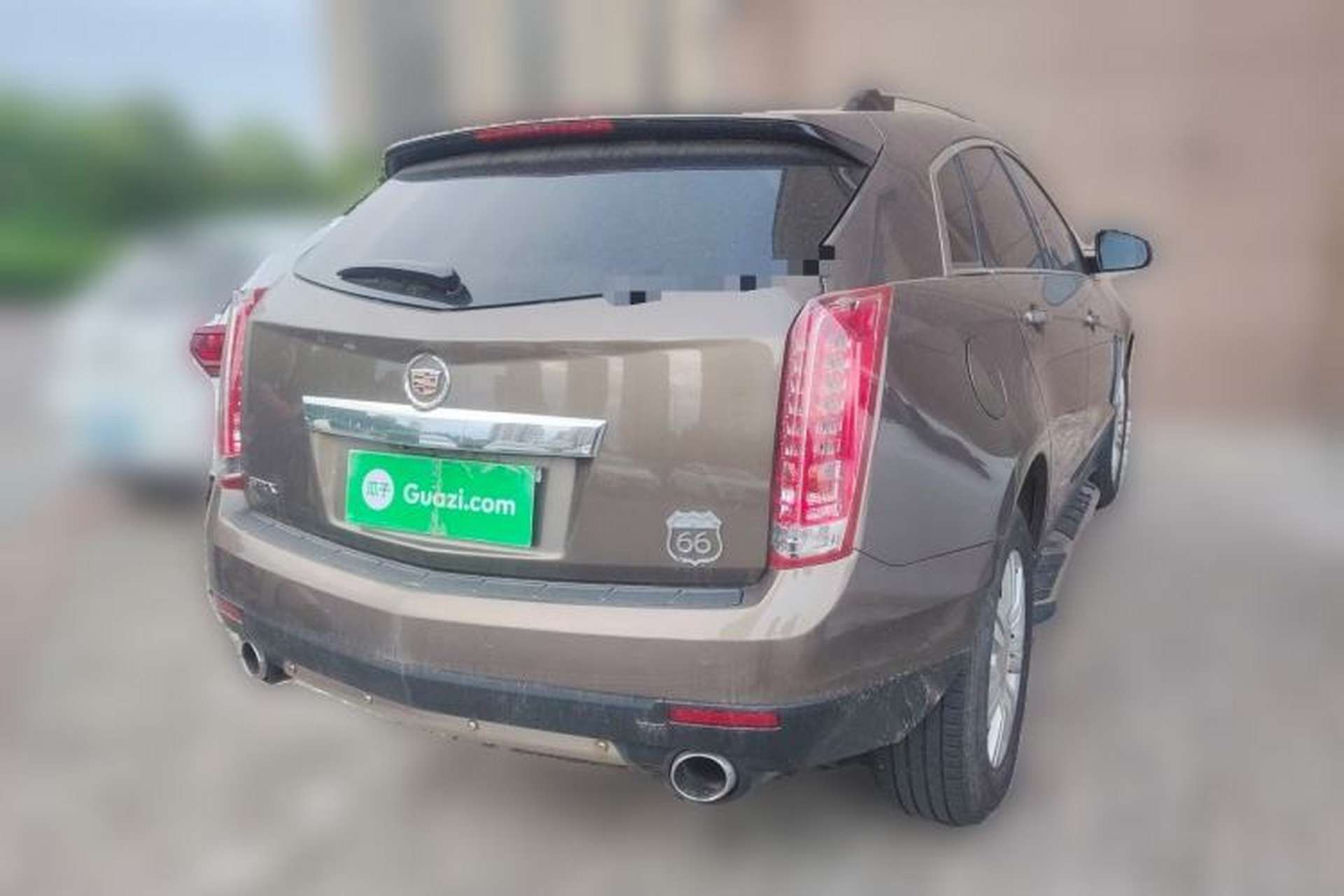 Used Cadillac SRX 2015 3.0L Elite Model Rear Right 45 Deg