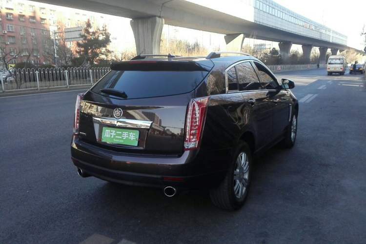 Used Cadillac SRX 2015 3.0L Elite Model Rear Right 45 Deg