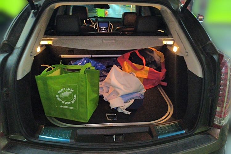 Used Cadillac SRX 2015 3.0L Elite Model Trunk