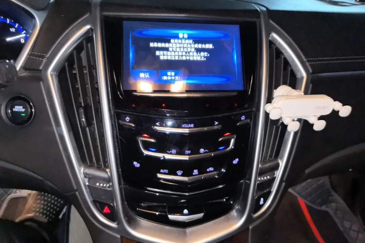 Used Cadillac SRX 2015 3.0L Elite Model Audio And AC Panel