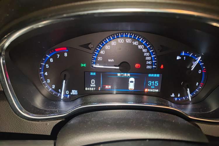 Used Cadillac SRX 2015 3.0L Comfort Version Instrument Cluster