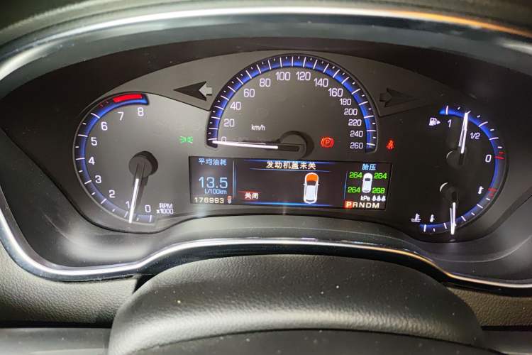 Used Cadillac SRX 2015 3.0L Elite Model Instrument Cluster
