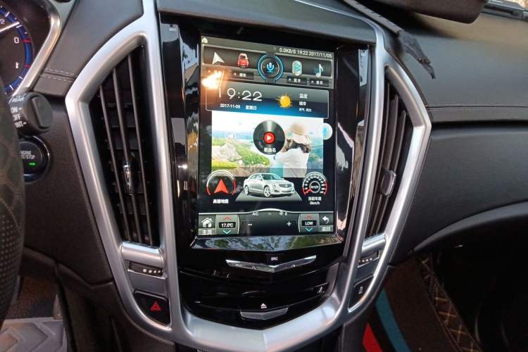 Used Cadillac SRX 2015 3.0L Comfort Version Audio And AC Panel