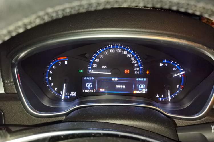 Used Cadillac SRX 2015 3.0L Elite Model Instrument Cluster
