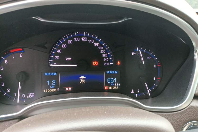 Used Cadillac SRX 2015 3.0L Elite Model Instrument Cluster