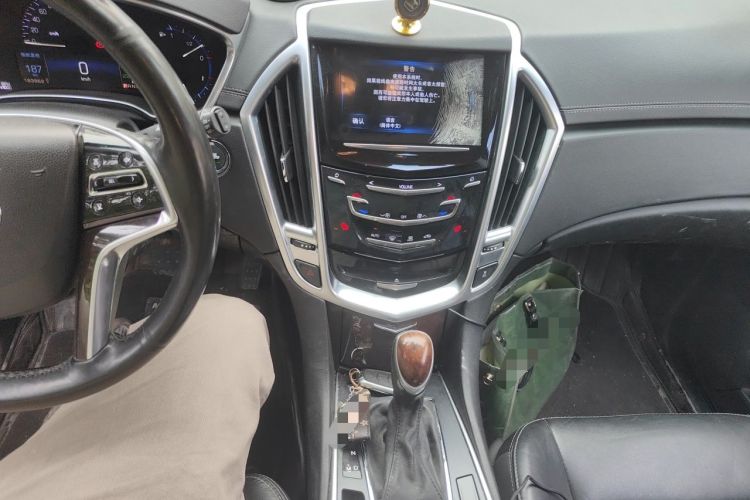Used Cadillac SRX 2015 3.0L Elite Model Audio And AC Panel