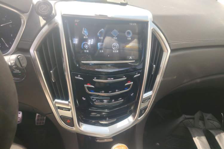 Used Cadillac SRX 2015 3.0L Elite Model Audio And AC Panel