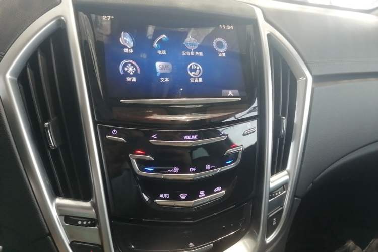 Used Cadillac SRX 2015 3.0L Comfort Version Audio And AC Panel