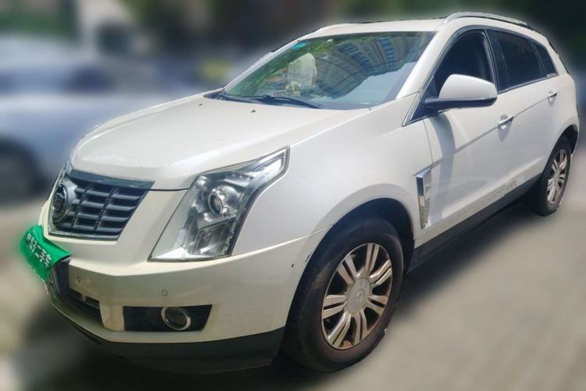 Used Cadillac SRX 2015 3.0L Elite Model Front Left 45 Deg