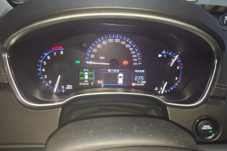 Used Cadillac SRX 2015 3.0L Elite Model Instrument Cluster