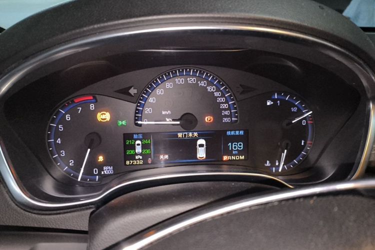 Used Cadillac SRX 2015 3.0L Elite Model Instrument Cluster